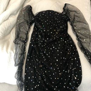 Rainbow Sequin Dress